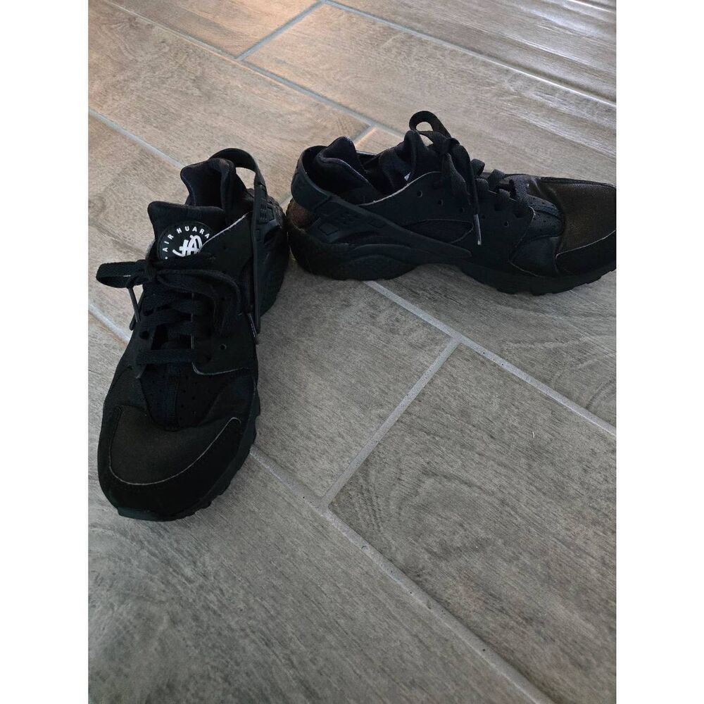 Nike‎ Air Huarache Running Sneakers Black White 2020 Size 7
